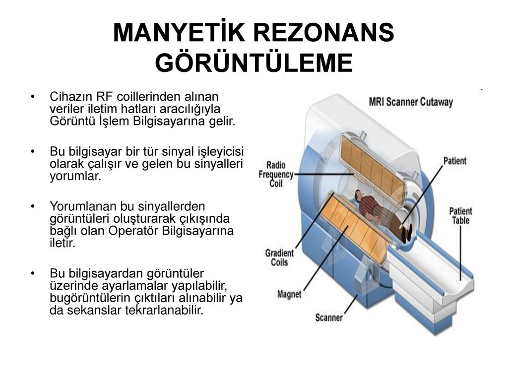 MANYETİK REZONANS GÖRÜNTÜLEME ppt indir